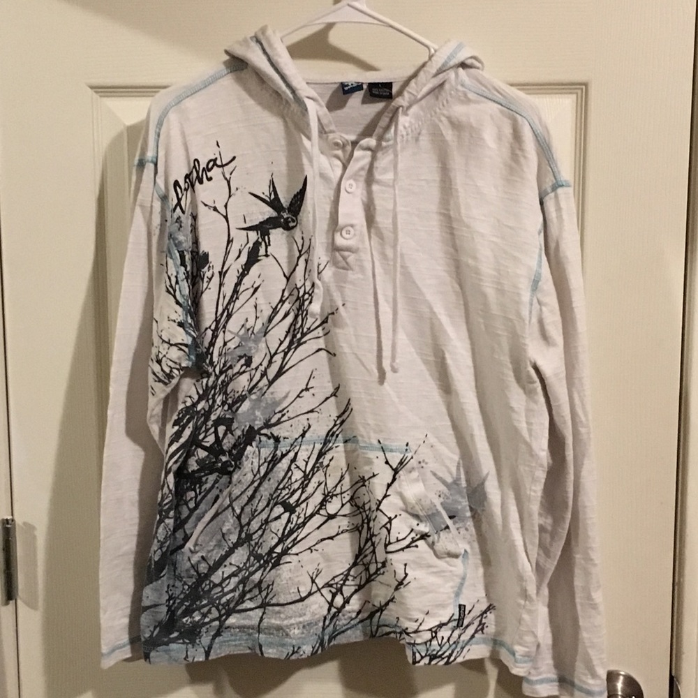 NWOT Vintage Gotcha Shirt With Hoodie